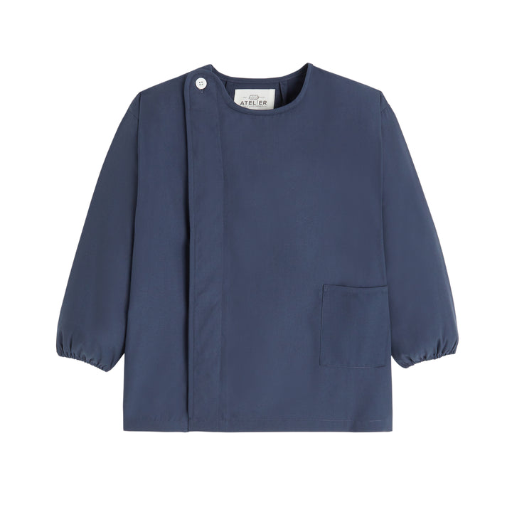 Tablier d’école mixte bleu marine – BAPTISTE