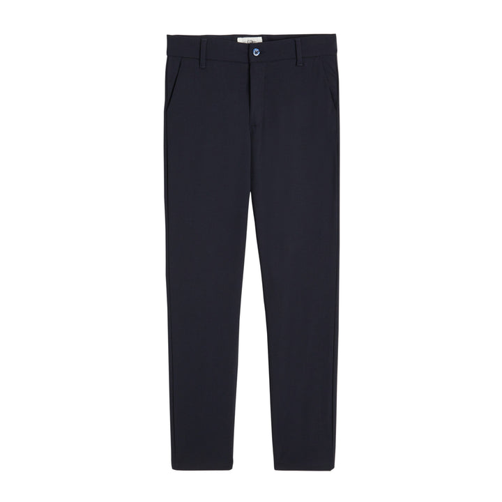 Pantalon de ville garçon bleu marine – BENOÎT