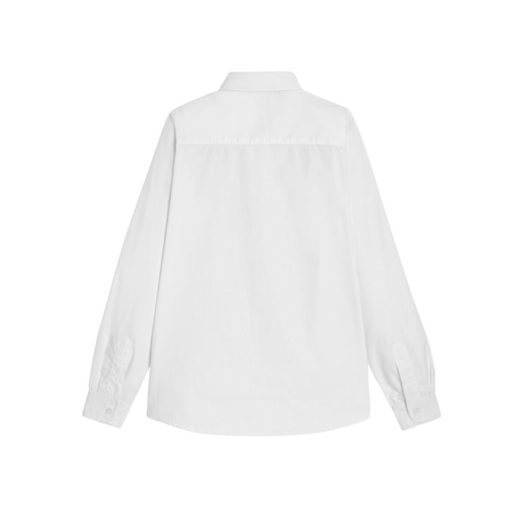 Chemise d’uniforme blanche manches longues garçon – BARTHELEMY