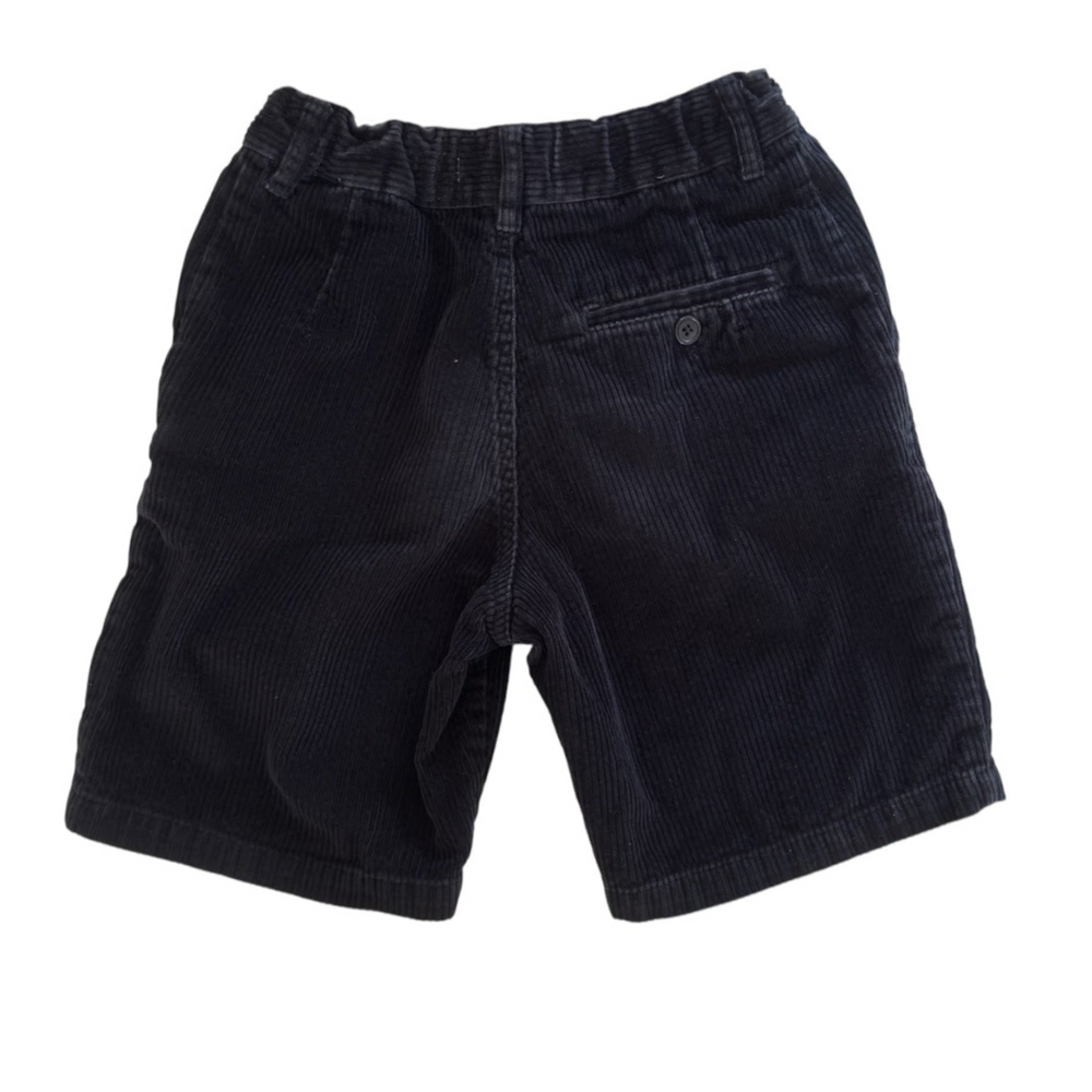 Bermuda Velours Bleu Marine - BADEN - Atelier des Uniformes