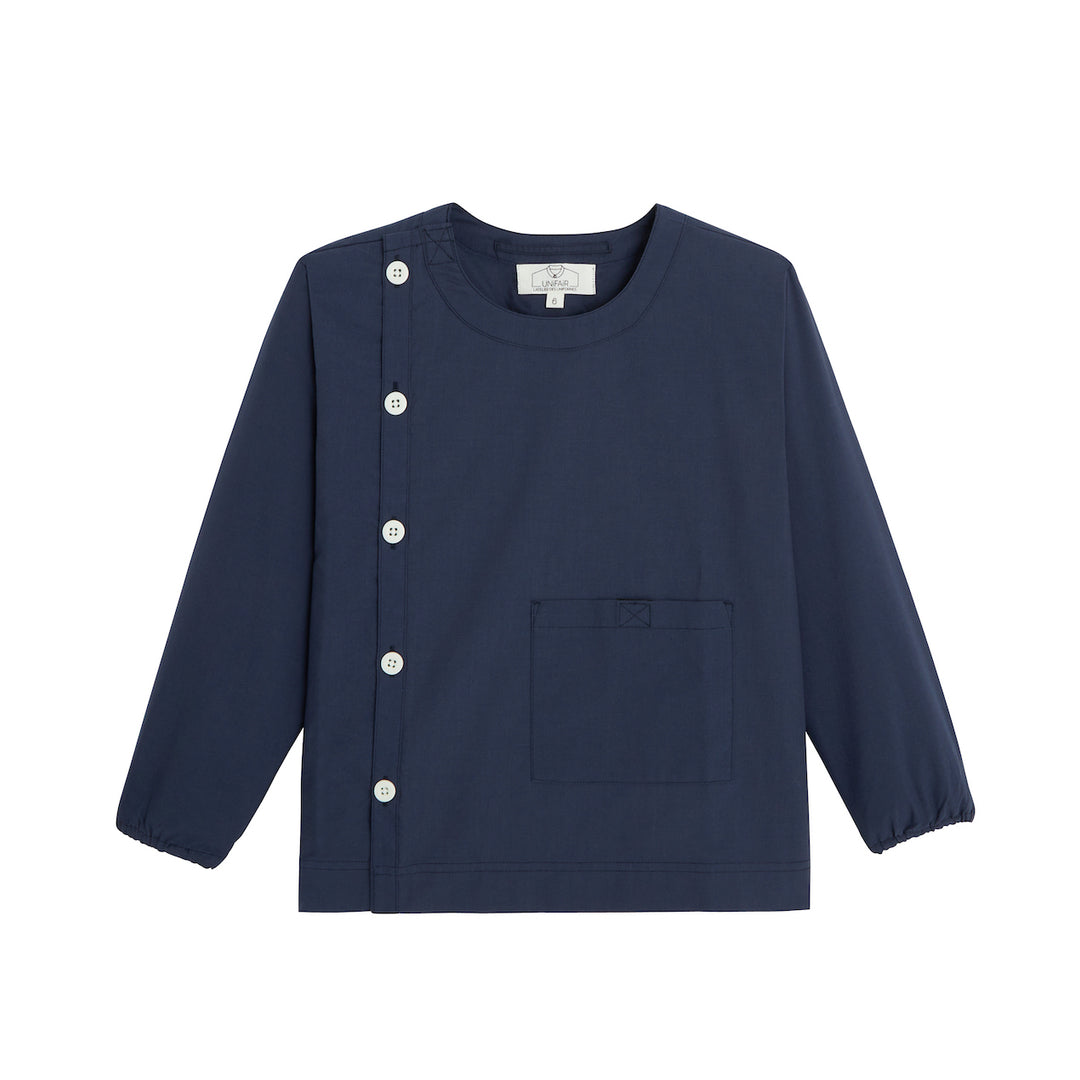 Tablier d'école mixte bleu ciel - JEAN