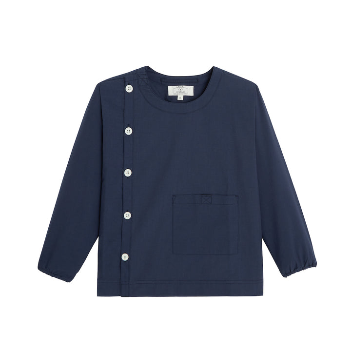 Tablier d'école mixte bleu ciel - JEAN