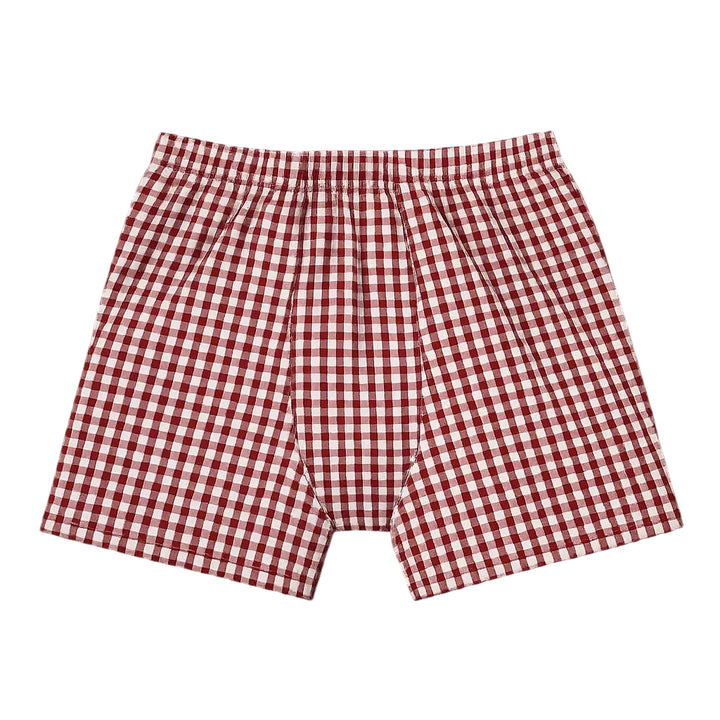 Caleçon Enfant Coupe Americaine Lucien Rouge