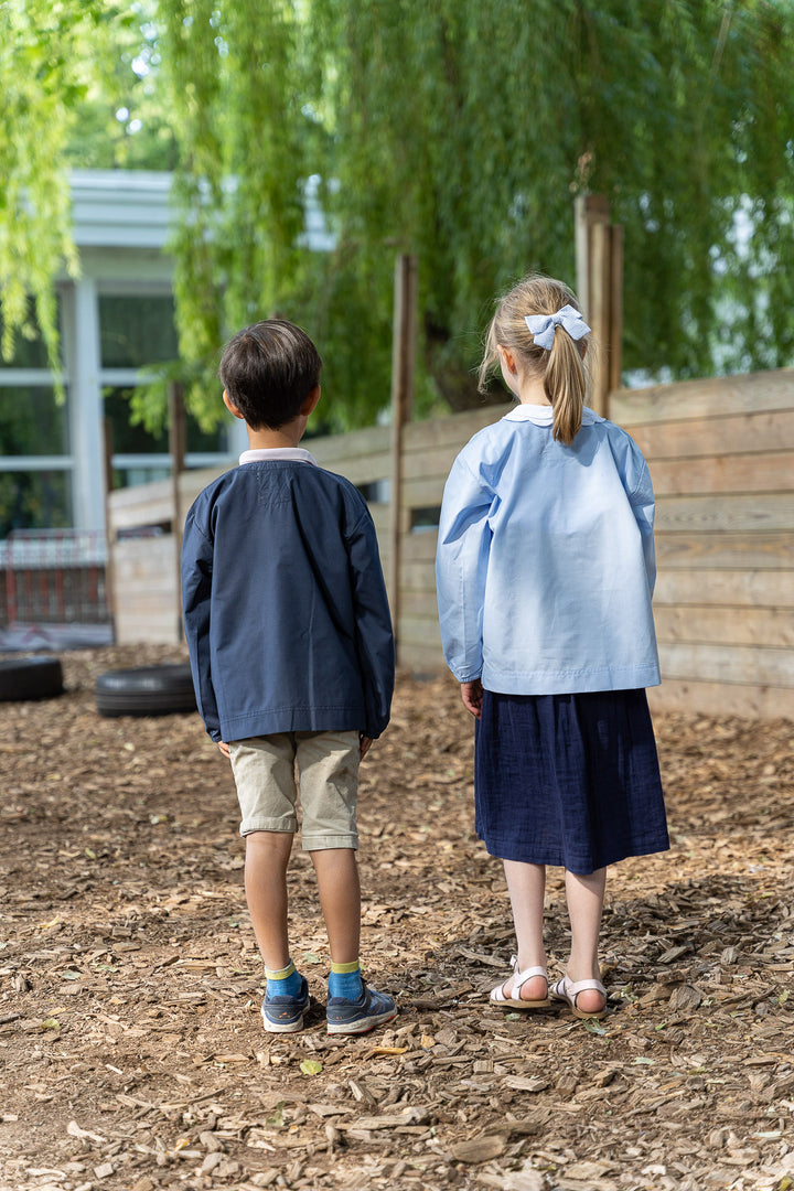 Tablier d’école mixte bleu marine – JEAN