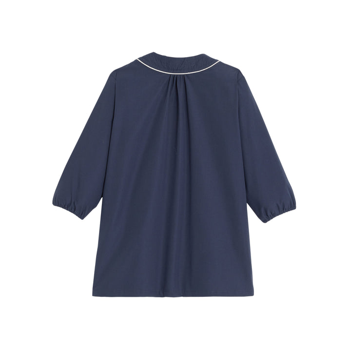 Blouse d’école fille bleu marine – LOUISE