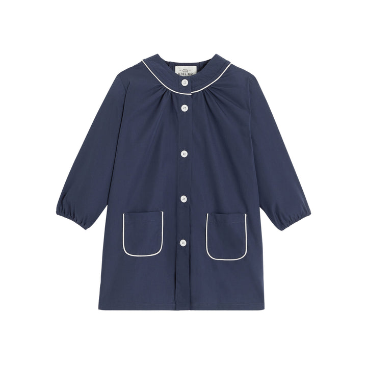 Blouse d’école fille bleu marine – LOUISE