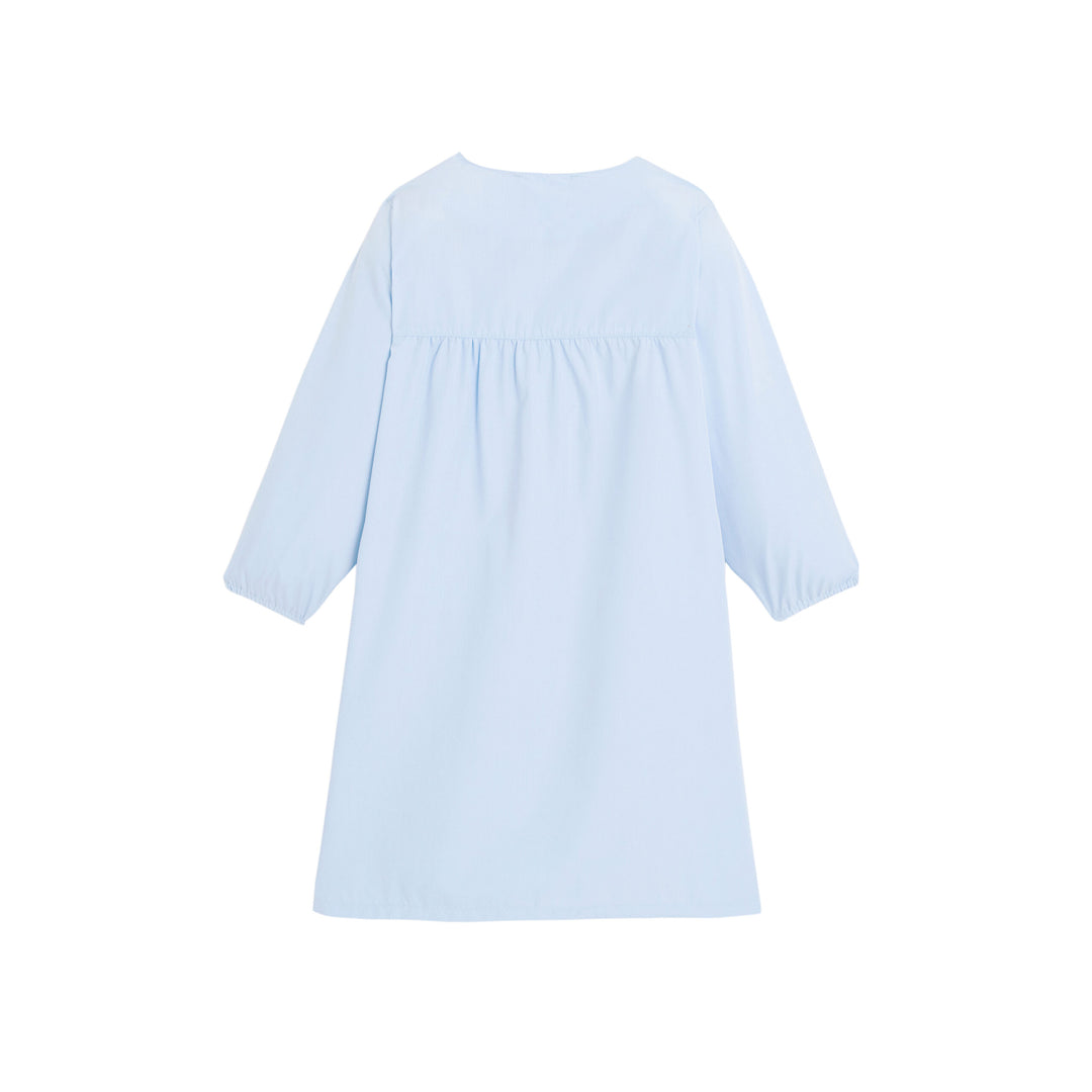Blouse d’école fille bleu marine – CLAIRE