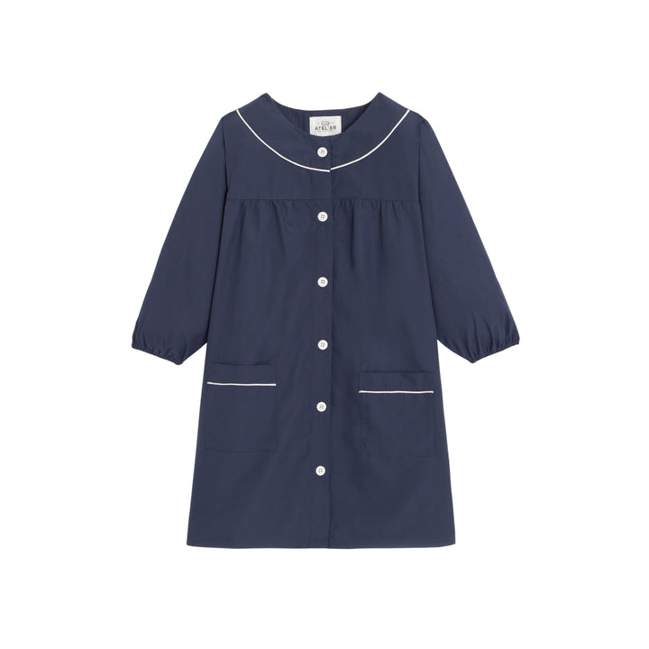 Blouse d’école fille bleu marine – CLAIRE