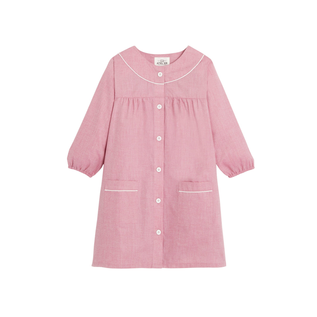 Blouse d’école fille bleu marine – CLAIRE