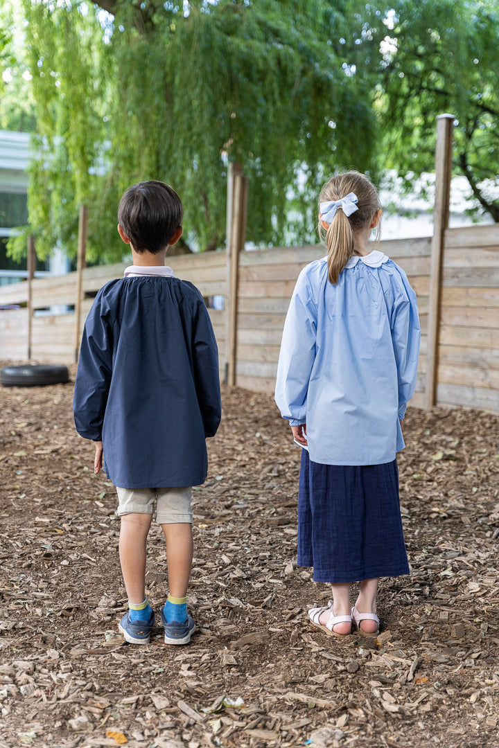 Tablier d’école maternelle bleu marine - MARCEL