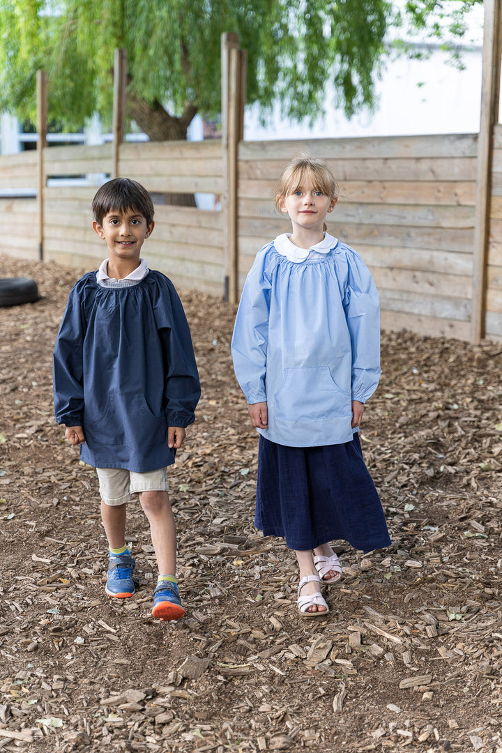 Tablier d’école maternelle bleu marine - MARCEL