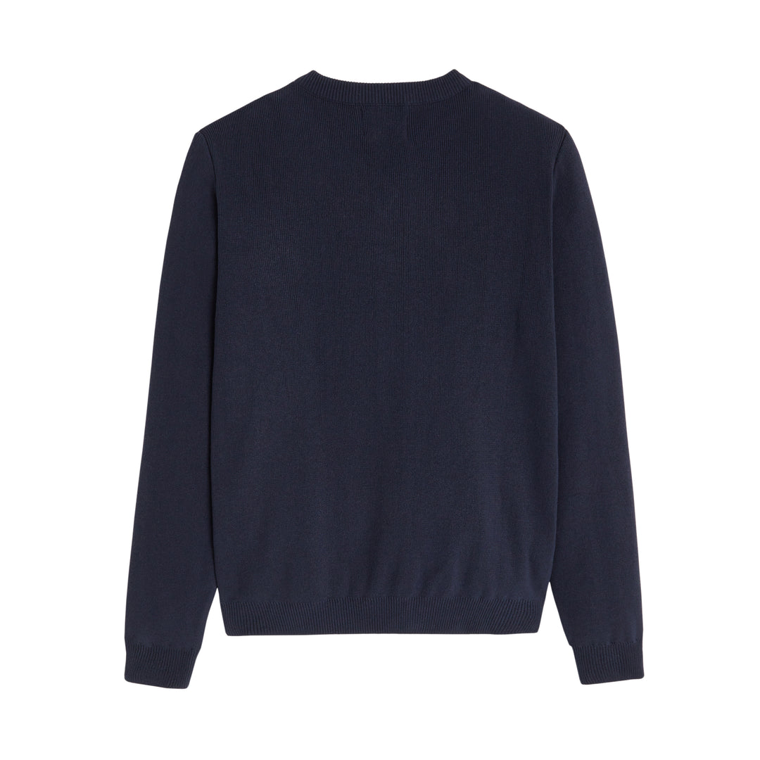 Pull-Over bleu marine mixte – VALENTIN