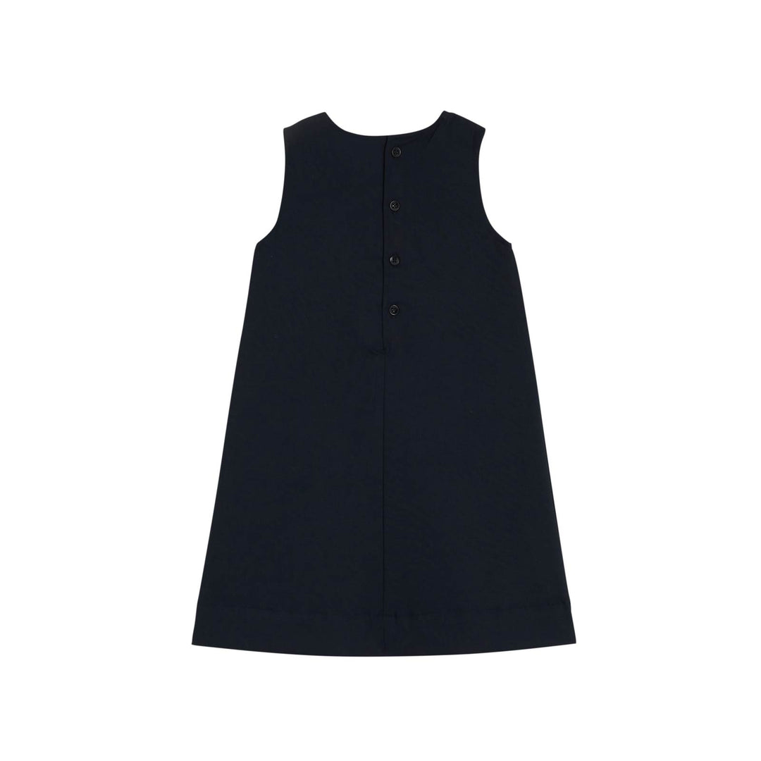 Robe chasuble d’école fille bleu marine – ADÈLE