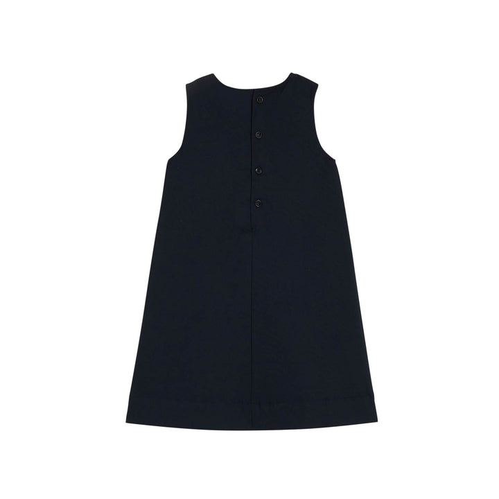 Robe chasuble d’école fille bleu marine – ADÈLE