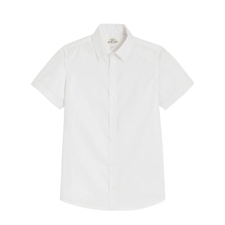 Chemise d’uniforme blanche manches courtes garçon Institution Saint Pie X - Saint-Cloud – BERNARD